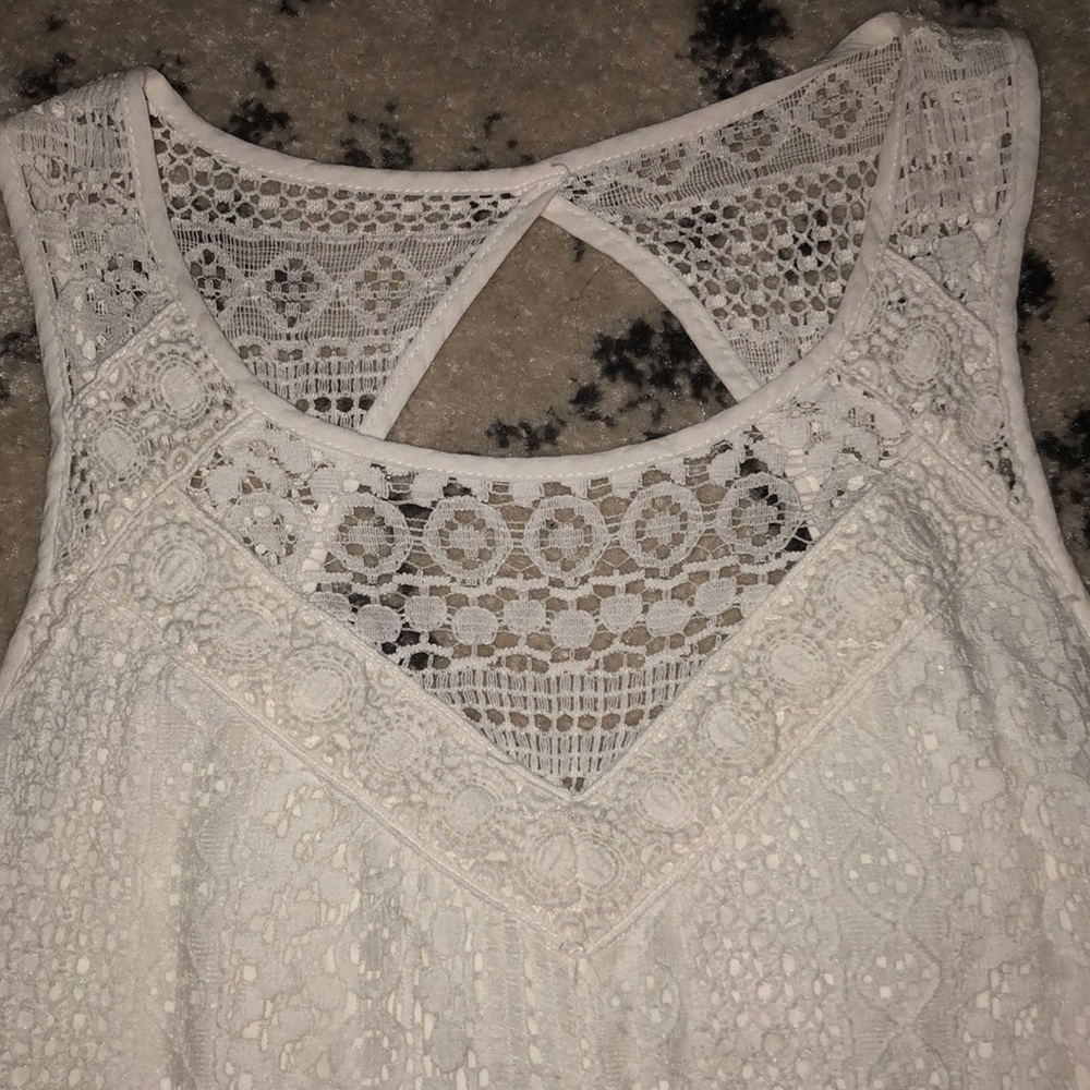 LACE SHIFT DRESS - Picture 2 of 3